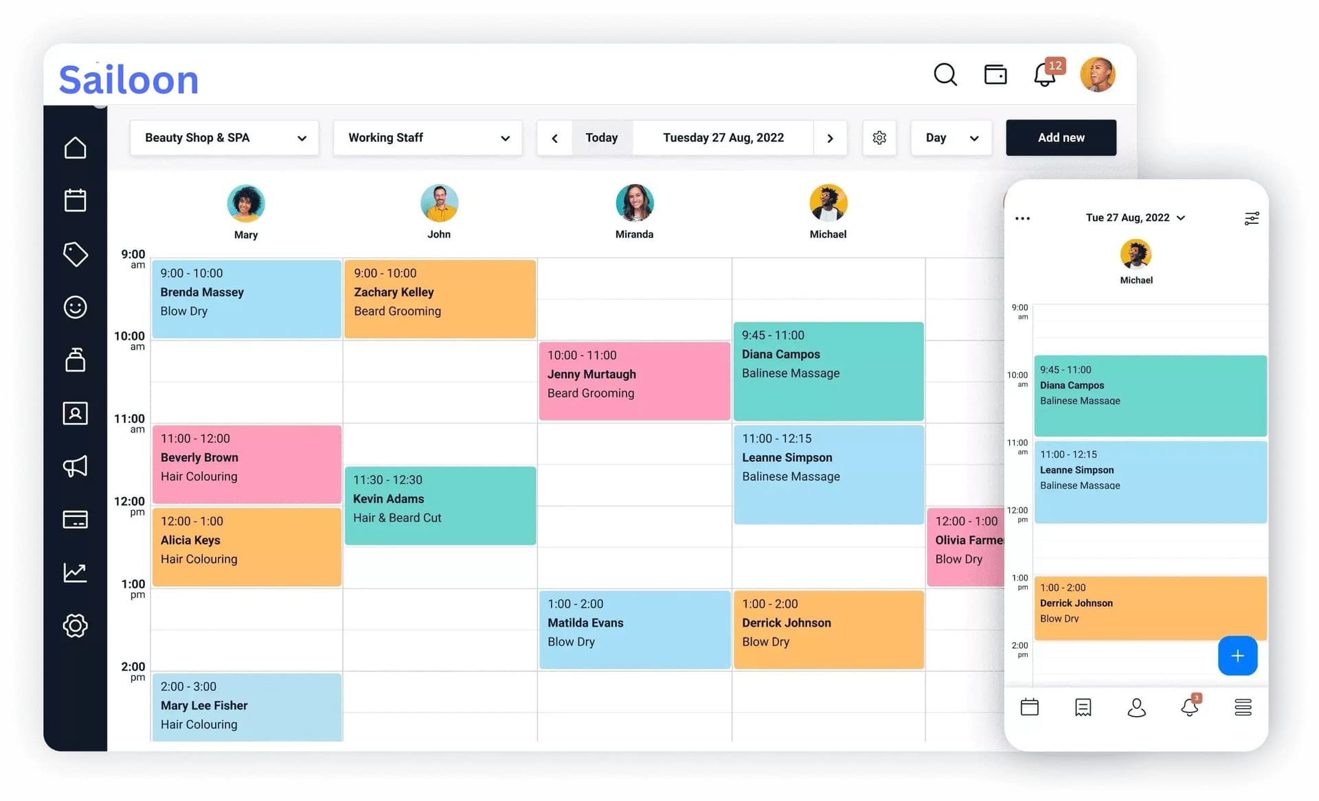 Salon Booking Software