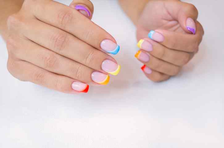 Nail Tips with Gel Color (Female)