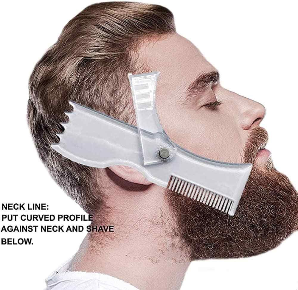 Beard Setting With Line 