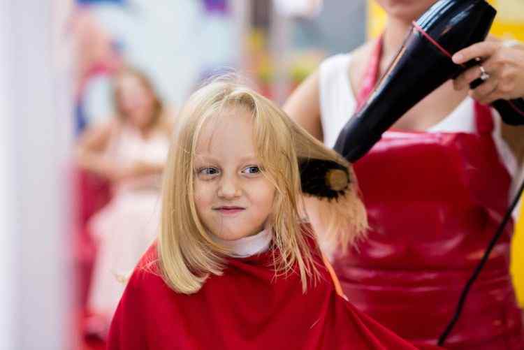 Blow dry Long Hair